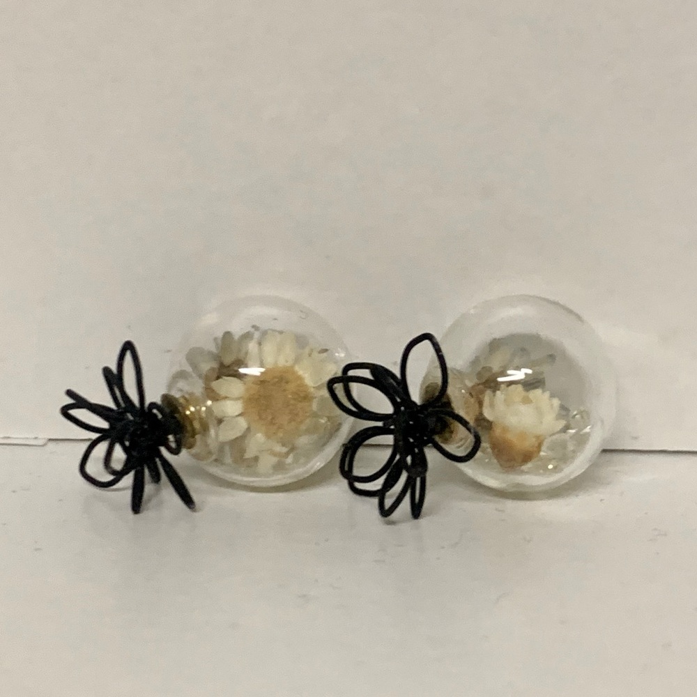 Handmade Flower Earrings